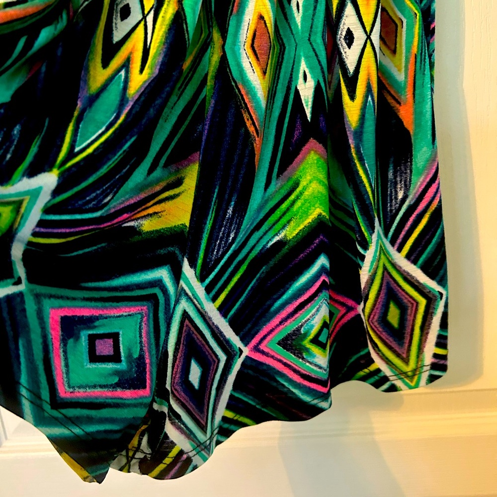 Colorful romper by Sage, size small